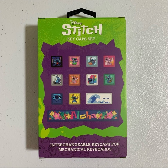 Disney Lilo and Stitch Keyboard Keycaps Set-New in Box - Picture 6 of 6